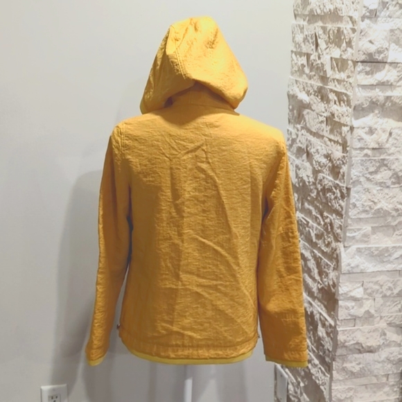 Uge Mustard color hooded zip up jacket - Picture 7 of 11